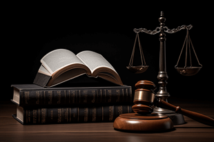 法律書と天秤