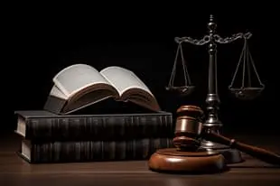 法律書と天秤