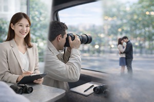 宇都宮の探偵事務所での相談から浮気・不倫調査までの流れを表したイメージ